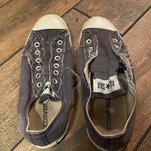 Slip on Converse, Size 9. Dark Gray